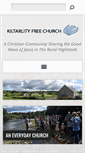 Mobile Screenshot of kiltarlity.freechurch.org