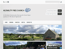 Tablet Screenshot of kiltarlity.freechurch.org